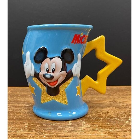 Disneyland Resort PARIS Slanted Mickey Mouse Mug. - Picture 1 of 5